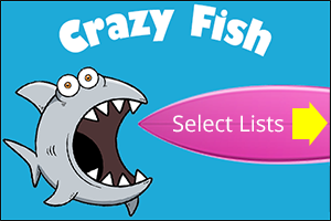 Crazy Fish Educational Spelling Game